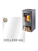 Kaminglas für HAAS SOHN HERBORN II – Ersatzglas