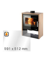 Kaminglas für HAAS SOHN JONSBO – Ersatzglas