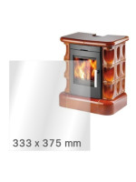 Kaminglas für HAAS SOHN MANTA – Ersatzglas