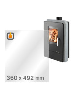 Kaminglas für HAAS SOHN NORDBY – Ersatzglas