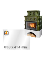 Kaminglas für ABX KARELIE EXKLUSIVE – Ersatzglas