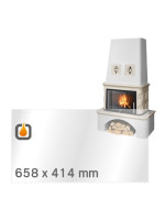 Kaminglas für ABX LAPONIE EXKLUSIVE – Ersatzglas