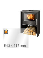 Kaminglas für ABX TOLEDO – Ersatzglas