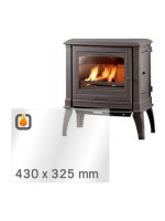 Kaminglas für SUPRA VERCORS – Ersatzglas