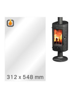 Kaminglas für SUPRA LEZENO – Ersatzglas