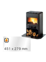 Kaminglas für SUPRA ALASKA – Ersatzglas