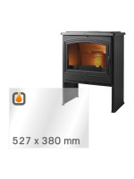 Kaminglas für DEVILLE ABYDOS – Ersatzglas