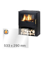 Kaminglas für DEVILLE AGATE – Ersatzglas