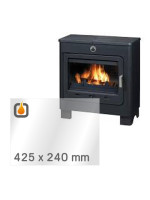 Kaminglas für DEVILLE AKA 2 – Ersatzglas