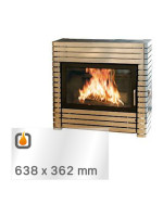 Kaminglas für DEVILLE ASTEN – Ersatzglas