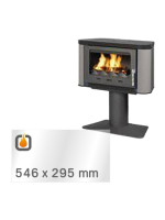 Kaminglas für DEVILLE AUREA – Ersatzglas