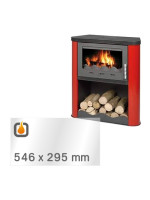 Kaminglas für DEVILLE BIMBO – Ersatzglas