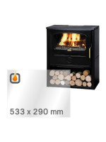 Kaminglas für DEVILLE CALYPSO – Ersatzglas