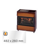 Kaminglas für DEVILLE POLKA – Ersatzglas