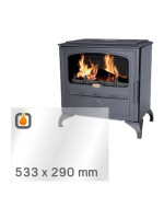 Kaminglas für DEVILLE SYLVESTRE – Ersatzglas