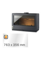 Kaminglas für INVICTA PRESTON – Ersatzglas