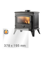 Kaminglas für INVICTA SAMARA – Ersatzglas