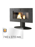 Kaminglas für INVICTA SYMPHONIA – Ersatzglas