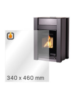 Kaminglas für AQUAFLAM 12 – Ersatzglas