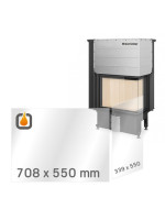 Kaminglas für IMPRESSION R/L 2g L 71.60.34.21 – Ersatzglas