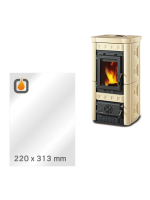 Kaminglas für LA NORDICA GAIA – Ersatzglas